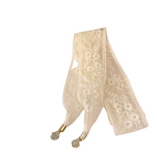Lace Headscarf Hair Scarf Neckscarf Handbag Handle Wrap Ribbon Scarf Neckerchief Floral Lace Hair Ribbons