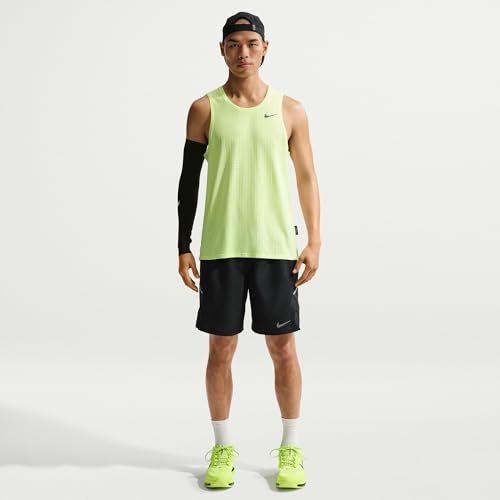 Image of Nike Mens Miler Dri Fit Brief Lined Running Shorts
