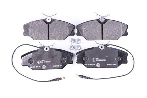 Plaquettes de frein HELLA T9033 haute performance contre l'usure des disques