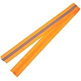 GLEAVI Warnband für Laufbahn aus Robustem Langlebigem Material Vielseitig Einsetzbar für Sport Baustellen Zugangsbegrenzung Leuchtend Orange Wetterfest und Tragbar