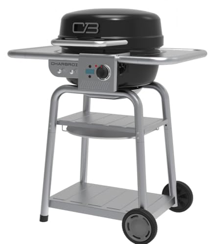 Comparison: Best Electric Grills For Balcony 4 Bistro Pro Electric Grill & Griddle + Charcoal Mode, Black - 25302145