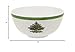 Spode Christmas Tree 6-Inch Melamine Bowls - Set of 4 Festive Bowls for Soup, Dessert & Holiday Dishes - Durable, Dishwasher Safe - Versatile Tableware for Indoor & Outdoor Christmas Gatherings