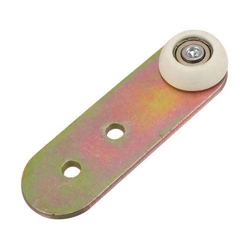 Cabilock Curtain Side Trailer Bearing Roller Durable Pulley Wheel for Easy Installation and Secure Support of Tarpaulins Smooth and Quiet Operation Compatible with Curtainsider