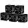 ARCTIC S4028-15K (5 Pack) - 40x40x28 mm Server Fans, 1400–15000 RPM, PWM Regulated, 4-pin Connector, 12 V DC, Rack Cooling Fan - Black