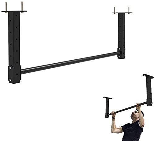 SdaryWare Barra de dominadas para Entrenamiento de Fuerza, Barra de dominadas, Barra de dominadas para el hogar, Barra de dominadas para Entrenamiento de la Parte Superior del Cuerpo, multif(Negro)