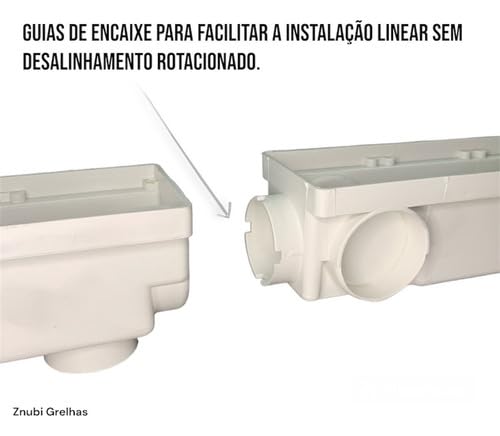 Ralo Linear 6x50 Anti Inseto Alumínio C/Coletora, Mzk Elite