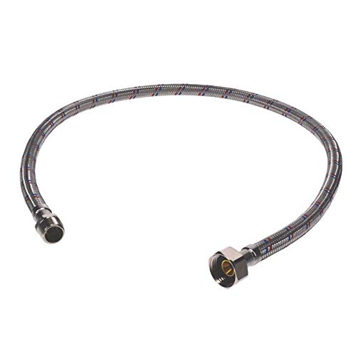 Flexschlauch Panzerschlauch Edelstahl Sanitär Schlauch 1/2 ÜM x 3/8 AG 300 MM