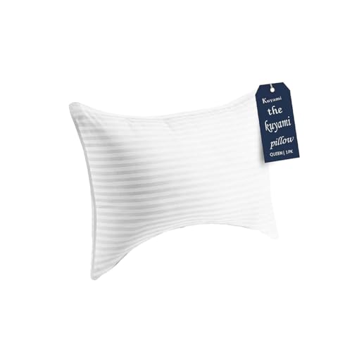 The Kuyami Pillow Set of 2-5-Star Hotel Quality Pillows for Neck Support Stays Cool All Night - Ideal