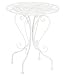 Produktbild Dehner Beistelltisch Luca, Ø 60 cm, Höhe 70 cm, Metall, weiß