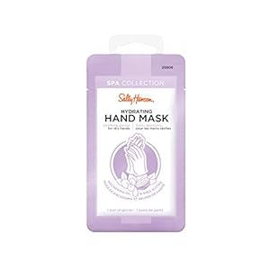 Sally Hansen Spa Collection, Hydrating Hand Mask, Soothing Gloves for Dry Hands, Includes Vitamin E, Macadamia and Shea Butter