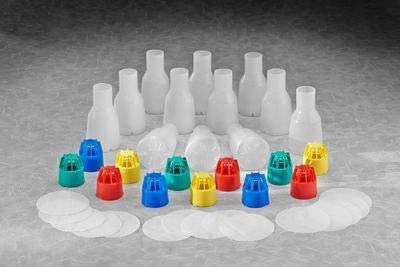SS-6001S Polypropylene 2.5L Silicone Linings No-Baffle Tunair Shake Flask Kit