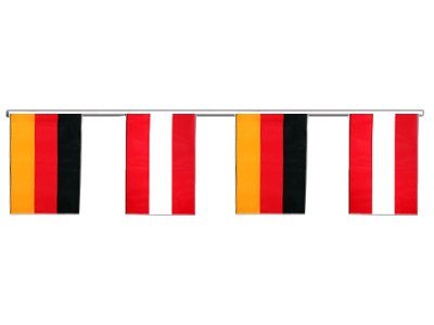 Guirlande Allemagne Autriche d'amitié Digni 6 m pour soirée bière et fête