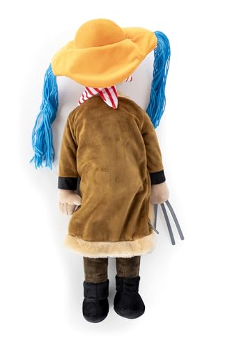 Image of Jay Franco One Piece Buggy Plush Pillow Buddy - Super Soft Clown Character Pillow - Polyester Microfiber, 26 Inches