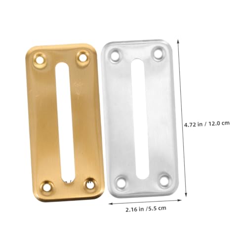 Caja decorativa de acero inoxidable para monedas 2 piezas miniatura 3
