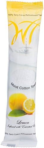 Moist Cotton Towel - Lemon (Case of 50)