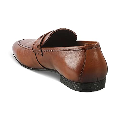 Image of tresmode Smart Casual Leather Loafer for Men