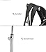 RY DISPLAY 1 Pack Single Hook Adjustable Purse Display Stand Metal Adjustable Handbag Bag Display Rack Holder
