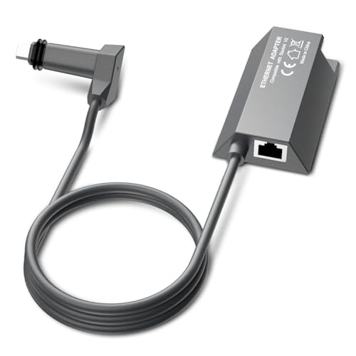 Starlink Ethernet Adapter for Wired External Network Gen2, Generic Starlink Ethernet Adapter Satellite Internet V2,Stable Connectivity