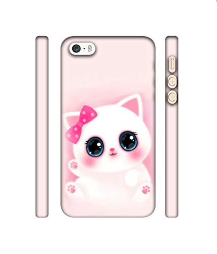 Image of Amazon Brand - Solimo Designer Babby Kitty 3D Printed Hard Back Case Mobile Cover for Apple iPhone 5 / 5S