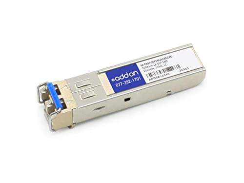 AddOn - SFP (mini-GBIC) transceiver module (equivalent to: Hirschmann M-FAST-SFP SM/LC EEC) - 100Mb LAN - 100Base-LX - LC single-mode - up to 9.3 miles - 1310 nm
