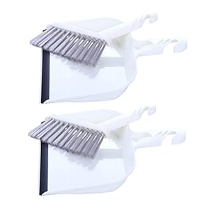 DINHEAROM Mini Besen und Kehrschaufel Set