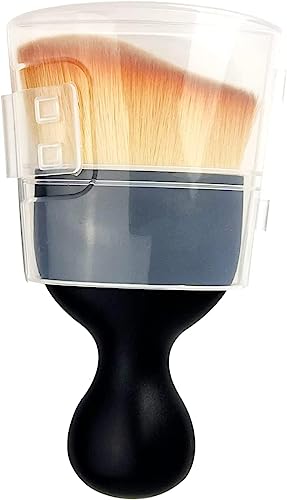 T TOPLINE Mini Cleaning Tool with Handle and Dust Cover - AC Vent & Dashboard Detailing Accessory - Multipurpose Gadget Duster (Small) - 1 Piece