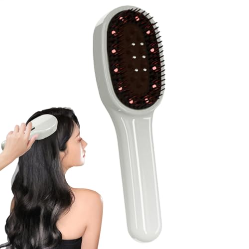 Masseur électrique pour cuir chevelu stimulant la pousse des cheveux avec brosse vibrante
