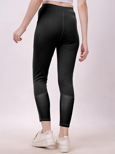 Image of Mehrang Gym Wear for Women Stretchable Yoga Pants, Fitness Gym Leggings, Gym Pants, Track Pants, Sports Tights, Active Wear Lower for Women