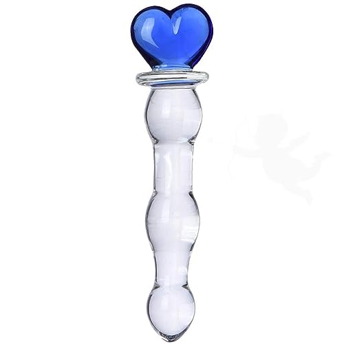 HUNTVE Corazón Azul Cristal Juego Accesorio plu-g