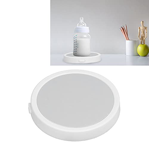Wakects Calentador de Tazas USB Calentador de Tazas de Escritorio con Posavasos Inteligente de Temperatura Constante para Bebidas Calientes en el Hogar y la Oficina 10.3x10x1.5cm (Blanco) Cover