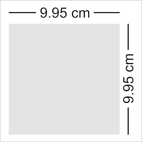 Image of Bikri Kendra - 20 Big Square (Golden) Mirror Stickers for wall, Acrylic Mirror wall Sticker wall Stickers for Hall Room, Bed Room, Kitchen. (Non Glass)