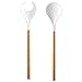 Produktbild Grande Salatbesteck mit Holzgriff natur 32 cm