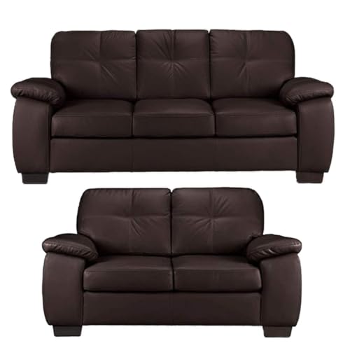 Image of Torque Antos Leatherette Sofa Set for Living Room Furniture | Modular Sofa Couches | Premium Leatherette Sectional Sofa Couch for Office New Home Festival Gifts