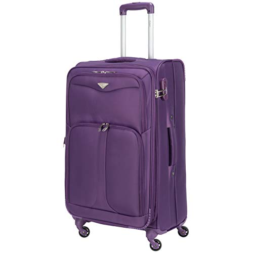Flight Knight 800D 3 Tamanos Maleta Ligera M�ximus Permitidas De American, Virgin Atlantic Entre Muchas Otras! Lufthansa, Iberia, Jet2 Maleta De Mano 55x35x23 cm Maletas De Viaje Grandes 4 Ruedas