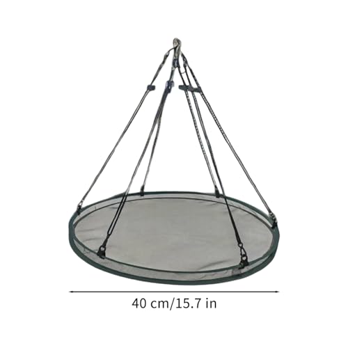 Comedero para pájaros con bandeja de 40 cm de recolección eficiente 7