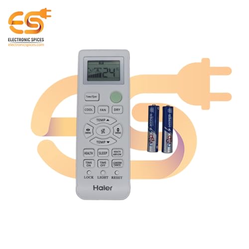 Image of Electronic Spices AC Remote | Compatible with Haier AC (Model AC-131) with AAA Batteries