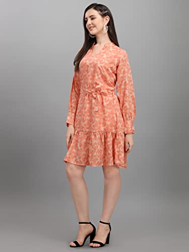 Image of Wedani Women's Chiffon A-Line Maxi Dress