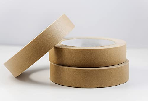 Nastro adesivo in carta kraft, 3 x 25 mm x 50 m