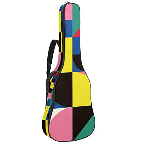 Housse de transport guitare classique colorée pour le studio