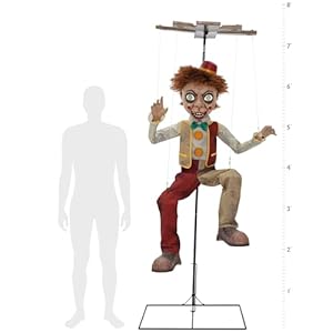 Spirit Halloween 77 Ft Bobby Strings Animatronic Decorations Animated Halloween Decor