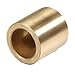 10 pcs Oilless Bushing Sleeve Bearings 1/4 inch bore Brass Self-Lubricating Sintered Bronze Bushings Bore 6mm OD 10mm Length 10mm