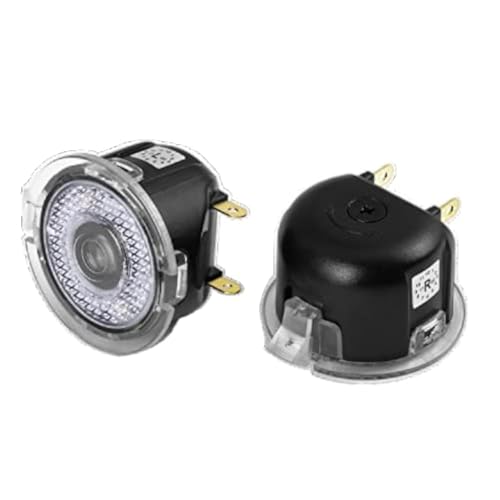 Image of CLOUDSALE Car Door LED Ghost Shadow Step Welcome Projector Lamps Compatible with Ford Old and New Endeavour (Pack of 2)
