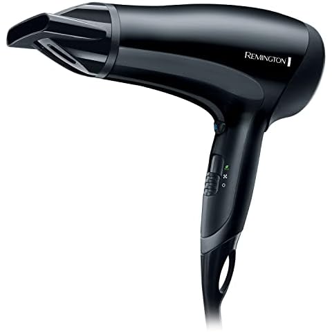 Remington D3010 Power Dry Lightweight Hair Dryer, 2000 W, Black Cover