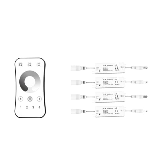 Variateur LED connecté pour ambiance lumineuse de salon et chambre 4 zones