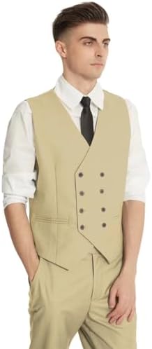 Men's 3 Piece Suit Slim Fit Suits One Button Blazer Vest Pants Formal Business Wedding Prom Suits