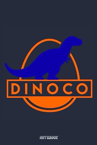 Dinoco Notebook: Journal College Ruled Notebook | 120 Pages | 6 x 9 Size | Gift