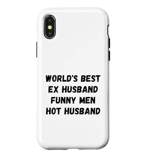 World's Best Ex Husband �t�@�j�[�����Y�z�b�g�n�Y�o���h�A�p���� �X�}�z�P�[�X iPhone X/XS �p