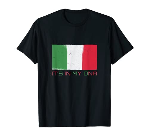 It's In My DNA Italy Shirt Proud Italian Flag Camiseta
