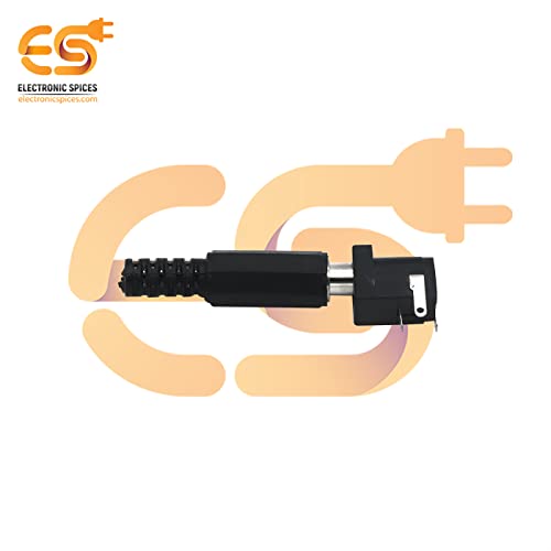 Image of Electronic Spices Male Plug and Female Jack 3 Pin PCB Panel Mount Dc Power Connector Pack of 5 Pair