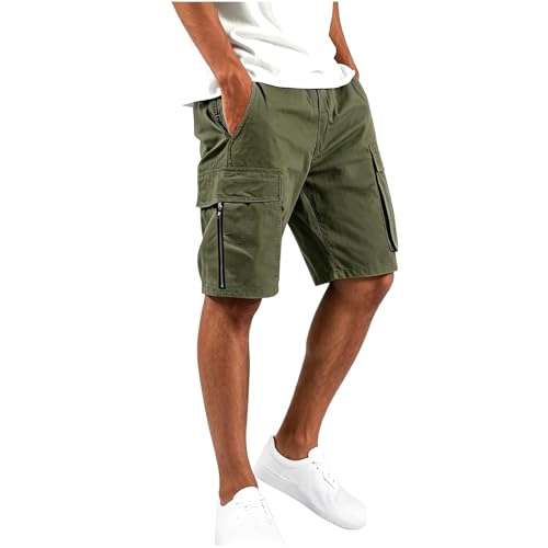 Cargo Shorts para Hombre Shorts Deportivos con Bolsillos miniatura 1